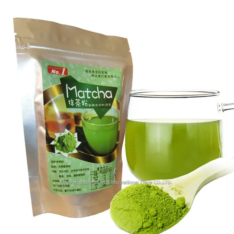  C-TS042 Sale! 80g Natural Organic Matcha Green Tea Powder slimming tea weight loss free shipping 