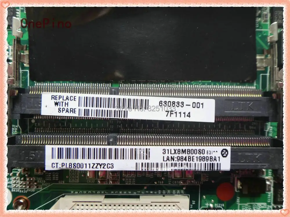 Discount  630833-001 for HP PAVILION dv7-4263cl DV7-4000 NOTEBOOK DV7 laptop motherboard 6370/512 100% Tested