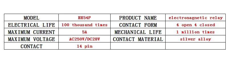 MY4NJ HH54P реле катушки общего DPDT микро мини электромагнитное реле светодиодный AC 220 В DC 12 В 24 В