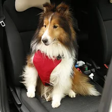 Ремень безопасности для животных для автомобиля жгут поводок для собаки ремень безопасности ошейник товары для собак материал колодки Регулируемая Собака автомобильное сиденье