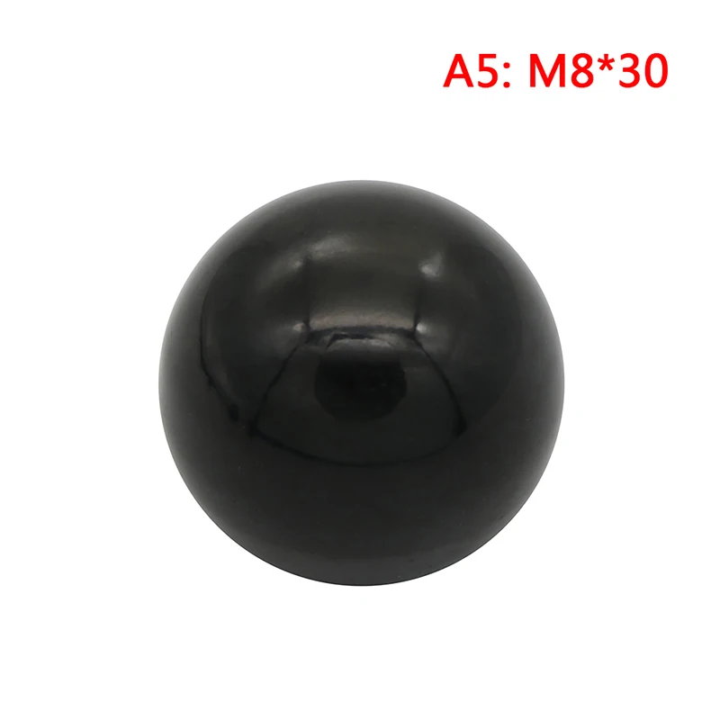 A5 1 шт. M4/M5/M6/M8/M10 резьбовой пластиковый зажим медный сердечник ручка шариковая головка зажимные гайки ручка - Цвет: A5