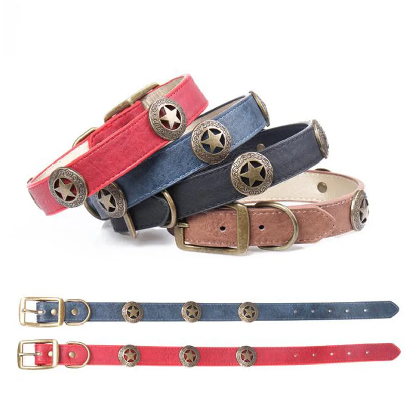 

Pet Dog Collar Scarf for Small Medium Puppy Cat PU Leather Adjustable Handsome British Bow Scarf Custom Collar for Dog