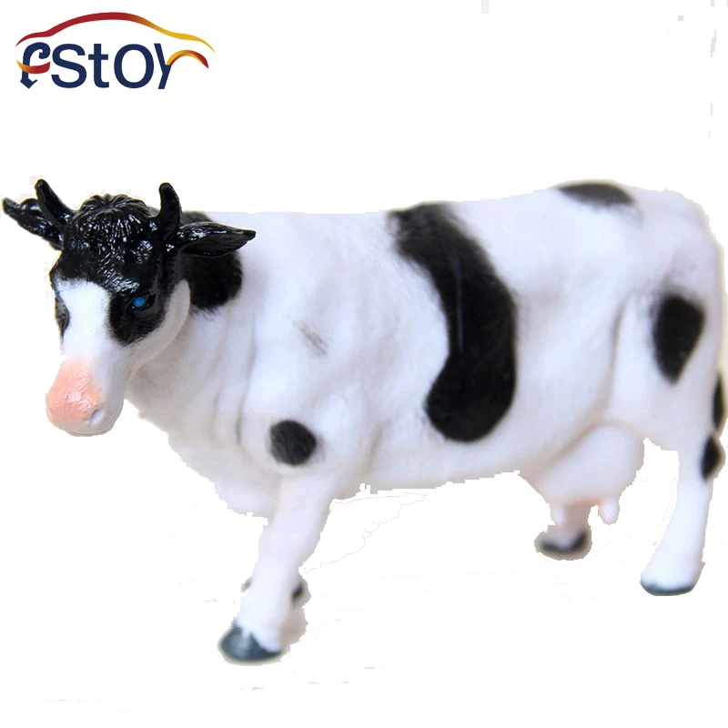 plastic toy cows