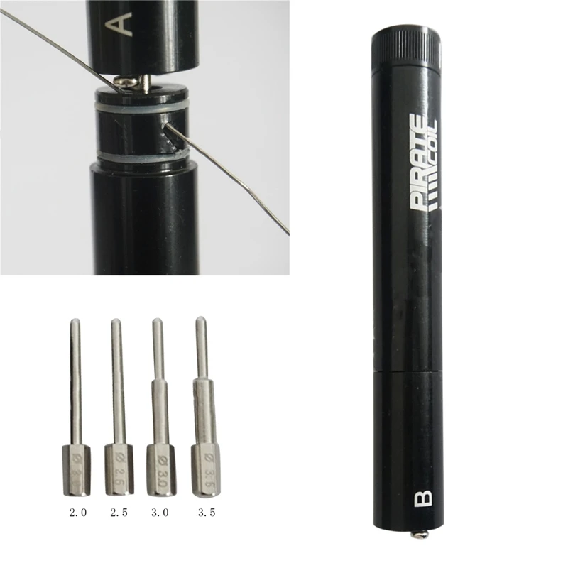 

PIRATE COIL New 4 in 1Electronic Cigarette Winder Winding Bar Wire Rod Resistance Wire DIY RDA RBA Coil Tools