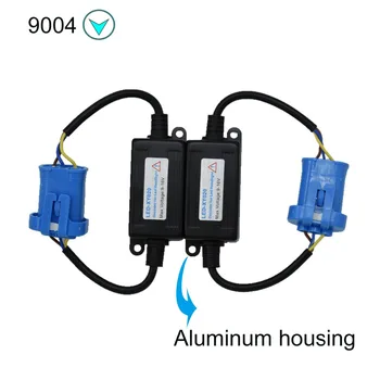 

2Pcs Error Free LED Canbus Decoder for LED Car Headlight Bulb Kits for SUV Fog Lamps H4 H7 H1 H11 9006 9007 Adapter Anti-Flicker