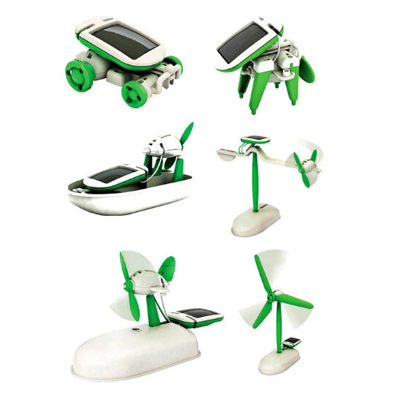 Children s Toys Solar Kit Build Your Own Science Toy DIY HB88