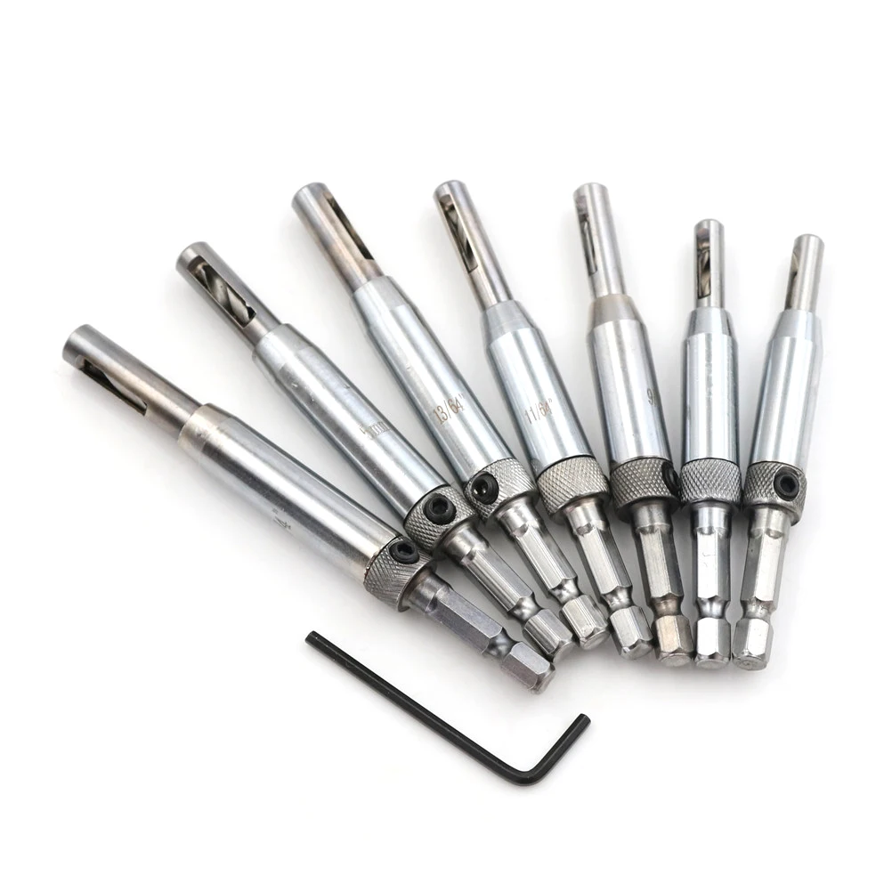 7x5/64 '' 7/64'' 9/64 11/64'' 5 мм 13/64 1/4'' HSS набор самоцентрирующих шарнирных