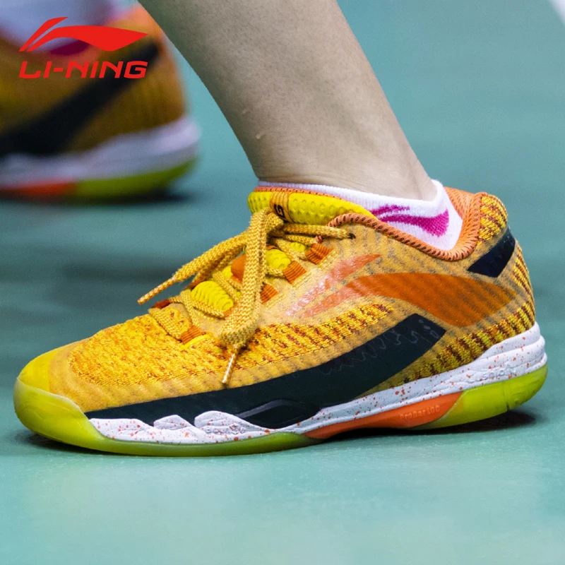 Li-Ning женские PIONEER профессиональные бадминтон стельки для обуви bounbounse спортивная обувь носимые кроссовки AYAN016