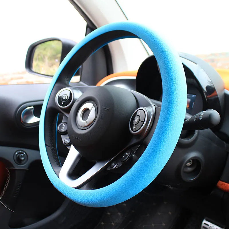 Ультратонкий силиконовый чехол на руль для Mercedes Smart Forfour Fortwo 453 451 450 износостойкие