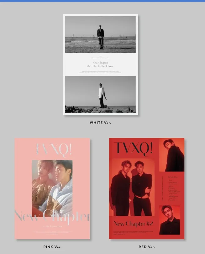 

[MYKPOP]~OFFICIAL~ TVXQ NEW CHAPTER #2 THE TRUTH OF LOVE Album CD Set KPOP Fans Collection- SA19021601