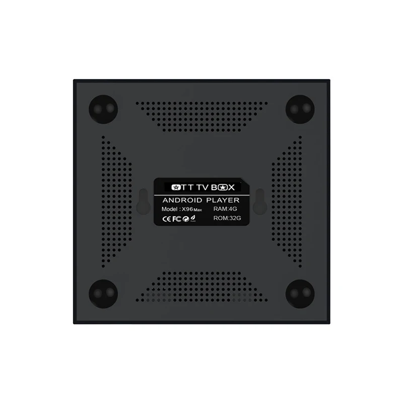 ТВ приставка X96 Max для Smart TV Android 8 1 четырехъядерный процессор Amlogic S905X2 Wi Fi 2 4G/5 8G