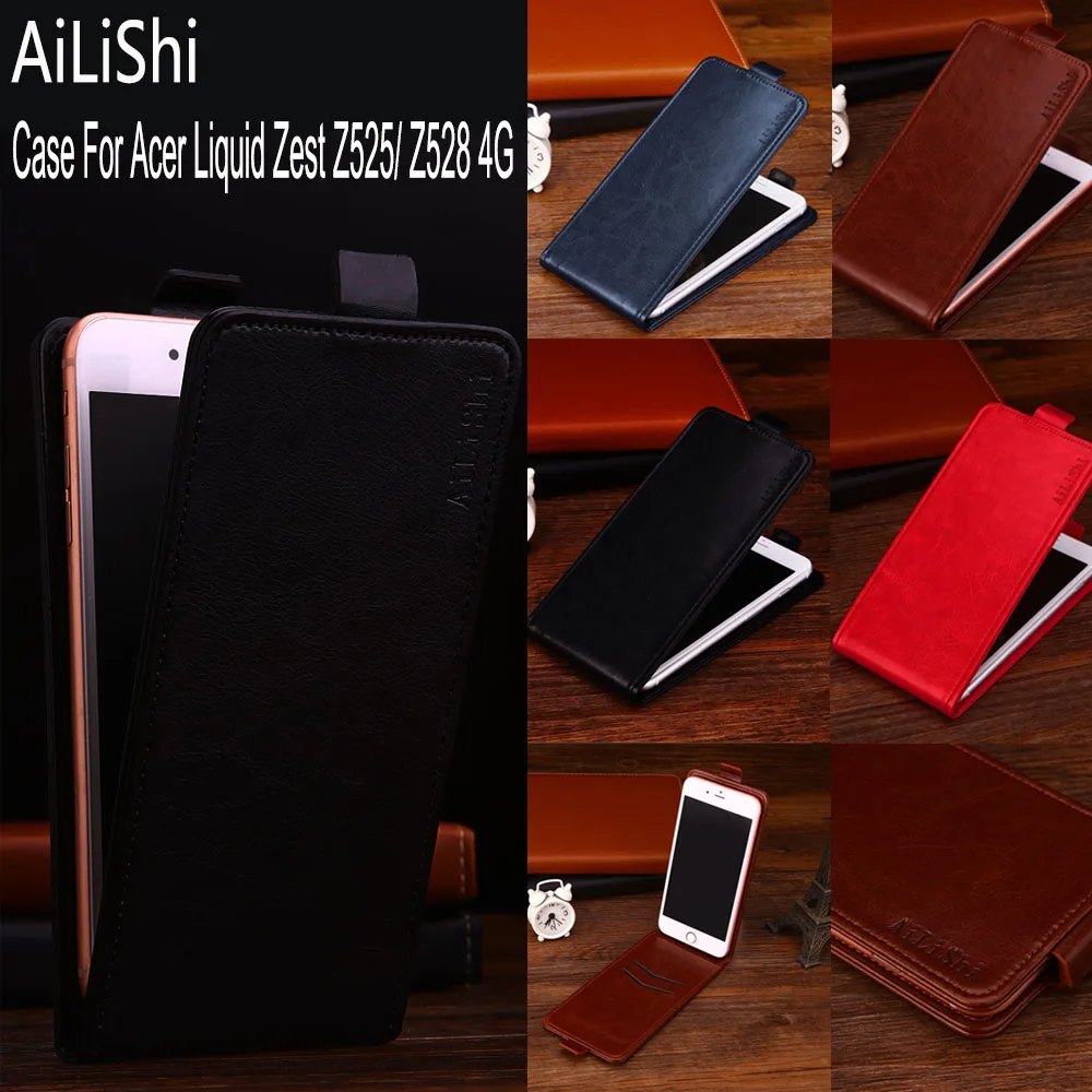 

AiLiShi Factory Direct! Case For Acer Liquid Zest Z525/ Z528 4G Leather Case Flip Exclusive 100% Special Phone Bag Tracking