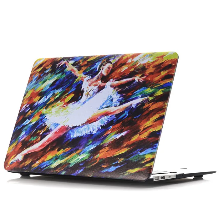 Уникальный милый чехол с радужным цветком для Macbook Air 11 13 Mac book Pro 15 Retina New retina 12