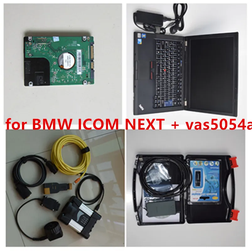 Оригинальный VAS 5054A ODIS V4.4.1 полный OKI чип VAS5054A bluetooth и ICOM A3 для BMW диагностический сканер с T410 ноутбука win7 hdd