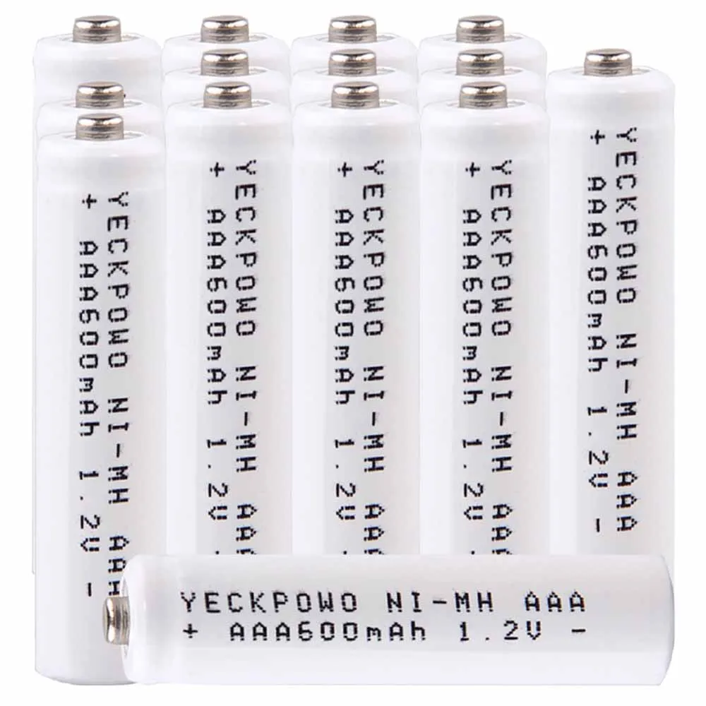 

Lowest price 14 piece AAA battery 1.2v batteries rechargeable 600mAh nimh battery for power tools akkumulator