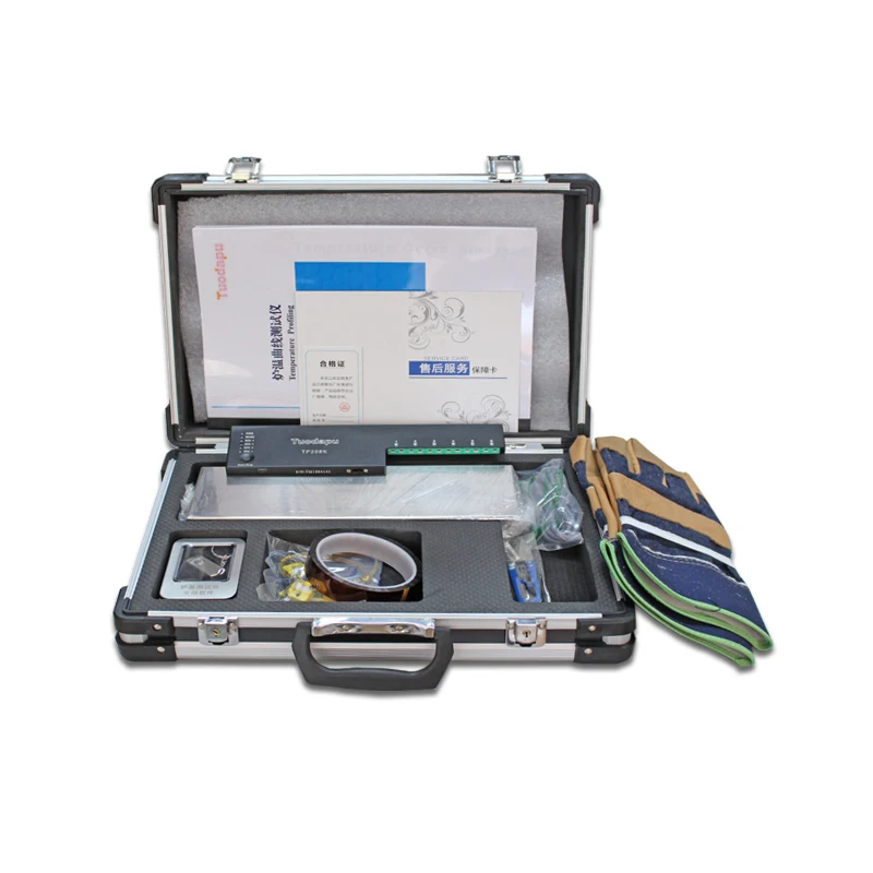 

TP206K six-channel furnace temperature tracker temperature tester SMT reflow soldering wave soldering temperature recorder