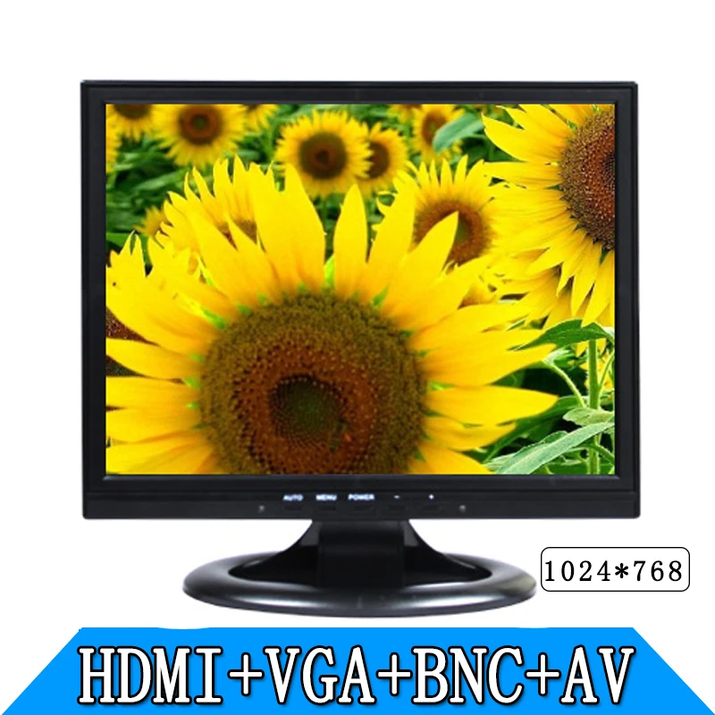14 1 дюймовый BNC AV HDMI VGA промышленный монитор безопасности ЖК компьютерные мониторы
