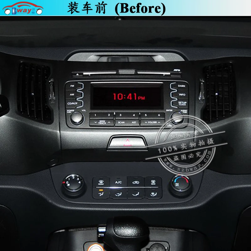 Discount HANGXIAN 9 inch Android 7.0 Car Radio stereo Multimedia Video Player 2 din For KIA Sportage 3 4 2010-2015 car dvd gps navigation 2