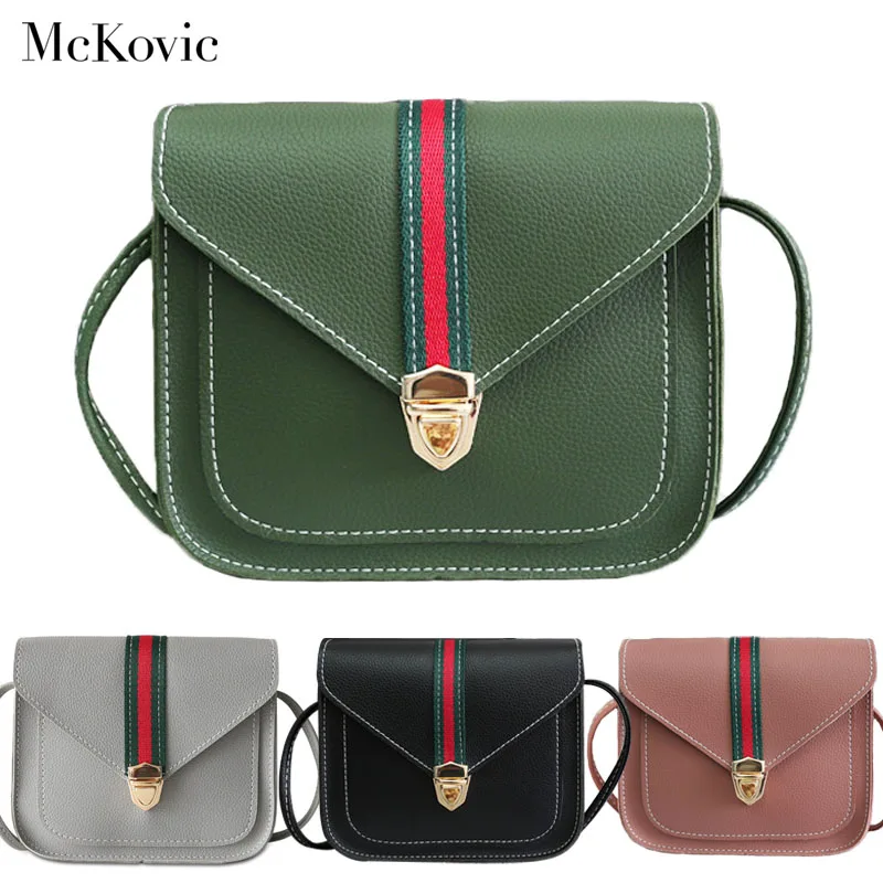 

Mckovic Small Shoulder Bags For Women 2018 PU Leather Bolsa Feminina Mini Messenger Bags Fashion Ladies Female High Quality Bags