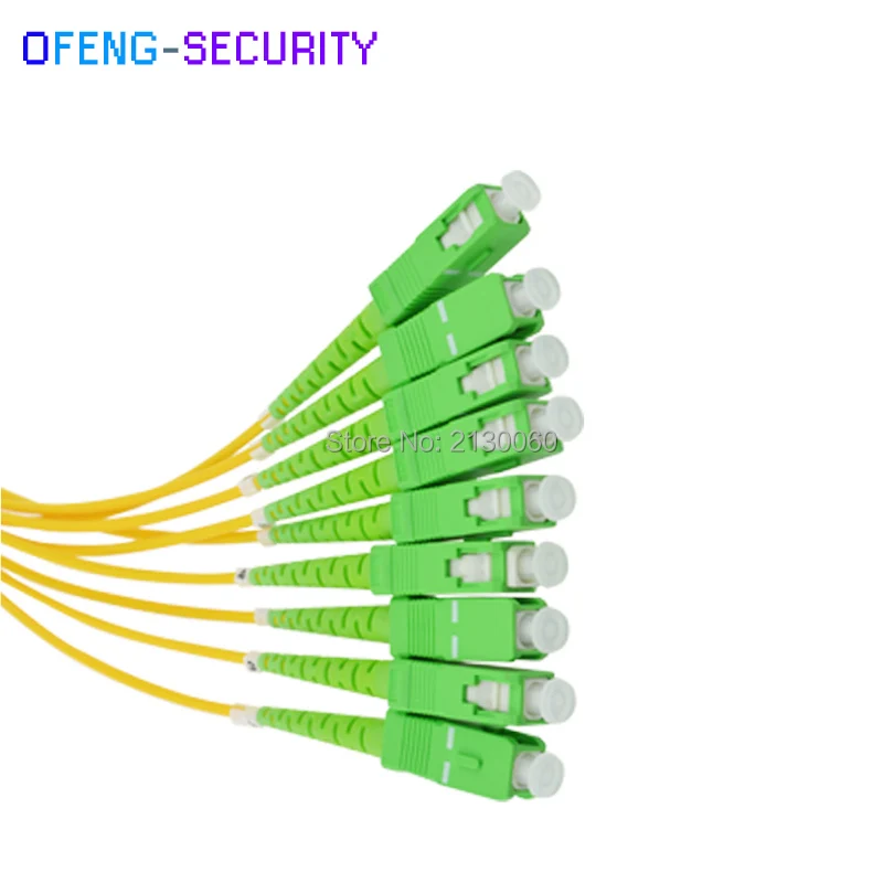 SC APC PLC Splitter 1X8 одиночный режим LC волокно оптический разветвитель 1x8 SC Apc plc сплиттер/1x8 plc разветвитель оптический FBT пара