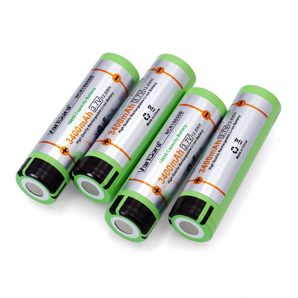 

New VariCore for 18650 3400mAh battery NCR18650B with original new 3.7V Suitable for flashlights