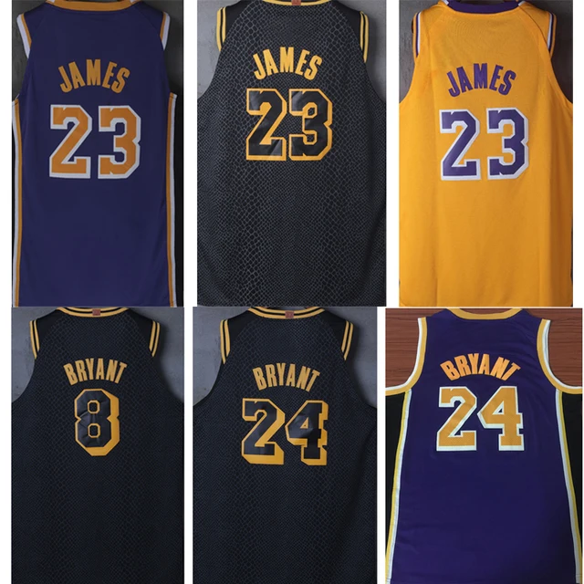 Hot new mens labron basketball jerseys lebron james kobe bryant jersey for cheap salein