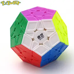 Qiyi Qiheng Megaminxeds волшебный куб Wumofang Stickerless скорость 12 Сторон головоломка Cubo magico Развивающие игрушки для детей