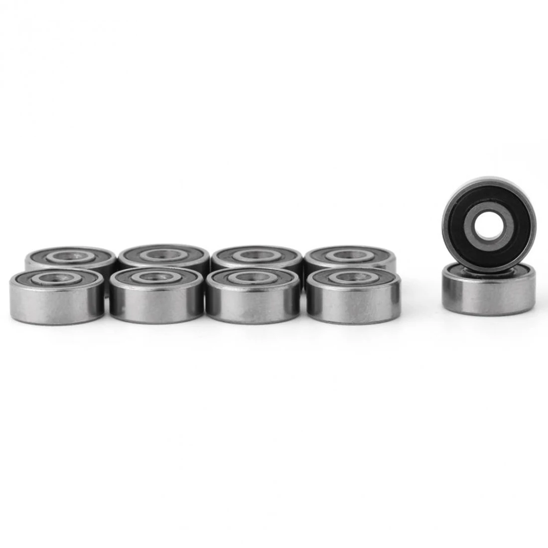 

10pcs 628RS 8mmx24mmx8mm Double Sealed Miniature Deep Groove Ball Bearing
