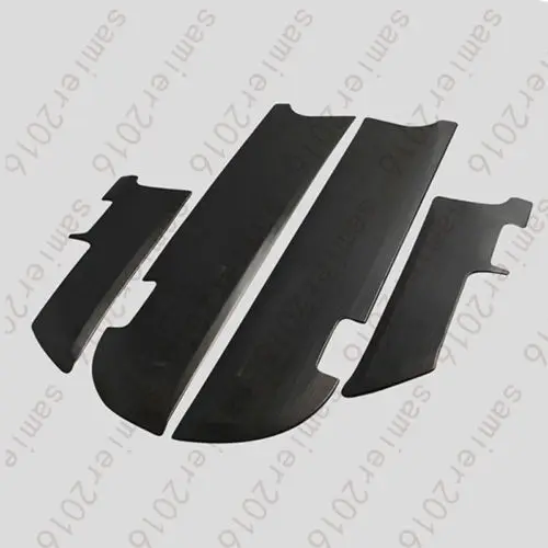 4x Stainless Inner Door Dota Anti-Kick Cover Trim For Toyota Prado FJ150 10-2016