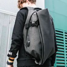 Рюкзак мужской большой емкости дорожный рюкзак USB сумка для студентов колледжа тренд Досуг защита от кражи 15,6-дюймовый Компьютерная сумка