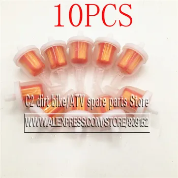 

10PCS GY6 50cc 125cc 150cc Fuel Filter for Chinese Scooter Parts ATV Parts Znen Baotian Peace Taotao Icebear Romet Baja