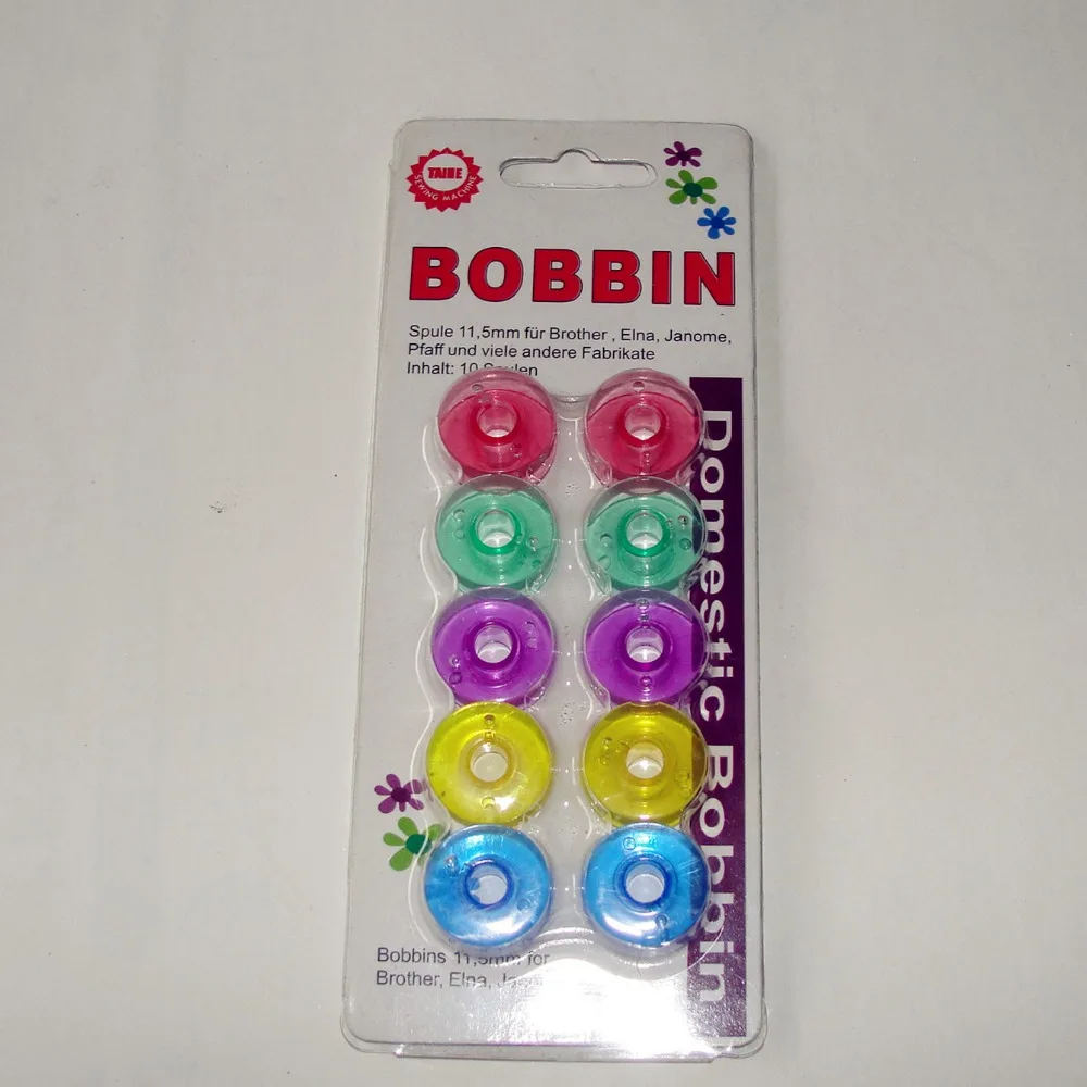 Brother sewing machine Domestic plastic bobbin BB10 brothers dedicated