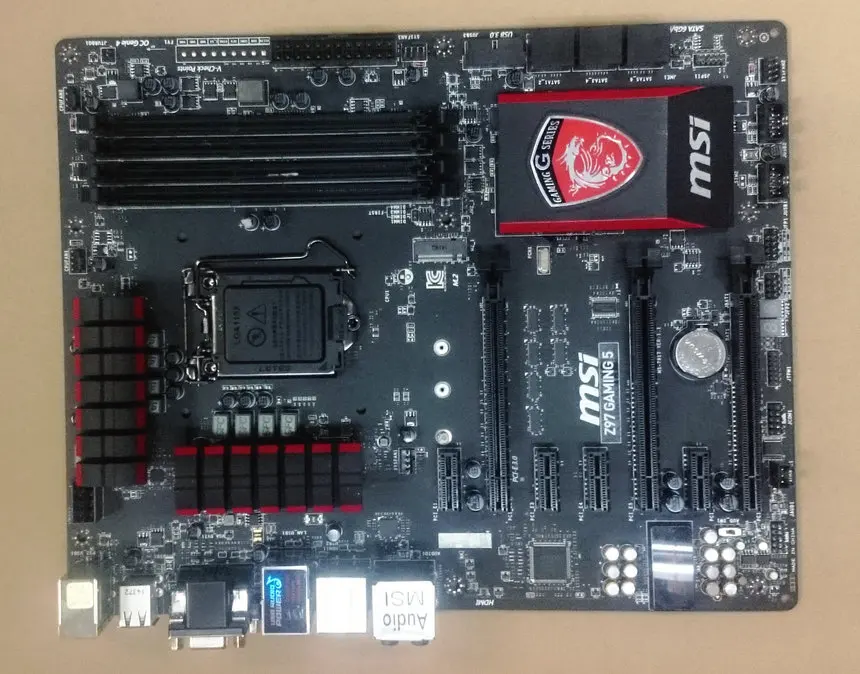  Free shipping original motherboard for MSI Z97 GAMING 5 LGA 1150 DDR3 HDMI VGA DVI USB3.0 32GB Z97 