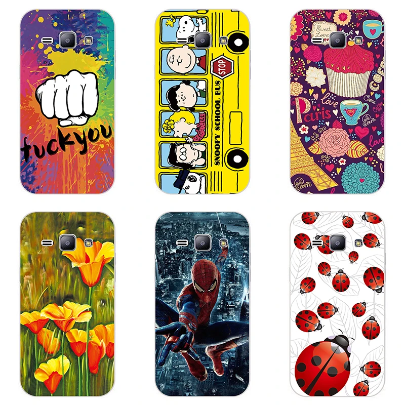 hard Plastic phone case cover For Samsung Galaxy Star 2 Plus SM-G350E shell printing Painted Flower |