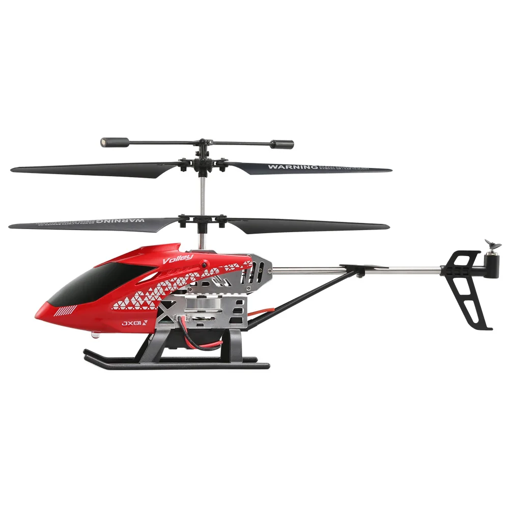 JJRC JX01 RC Helicopter Barometer Altitude Hold Strong Power Aluminum Alloy Construction Radio Control RC Drone With Light Gifts