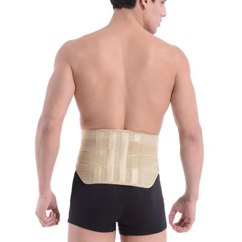 

Adjustable Tourmaline Belt Self-heating Magnetic Therapy Waist Support Belt Lumbar Back Waist Brace Double Band Health Care S-XL