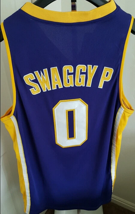 Swaggy P Jersey,Nick Young Jersey,Fresh 