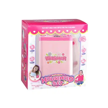 

Multifunction Mini Makeup Brush Powder Puff Washing Machine Simulation Toys Pretend Kid Play Electric Cleaner Tool Drop Ship