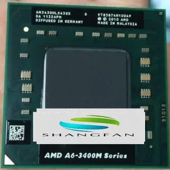 

AMD A6 3400M Series A6-3430MX A6 3430mx AM3430HLX43GX 1.7Ghz Quad-Core CPU processor Socket FS1