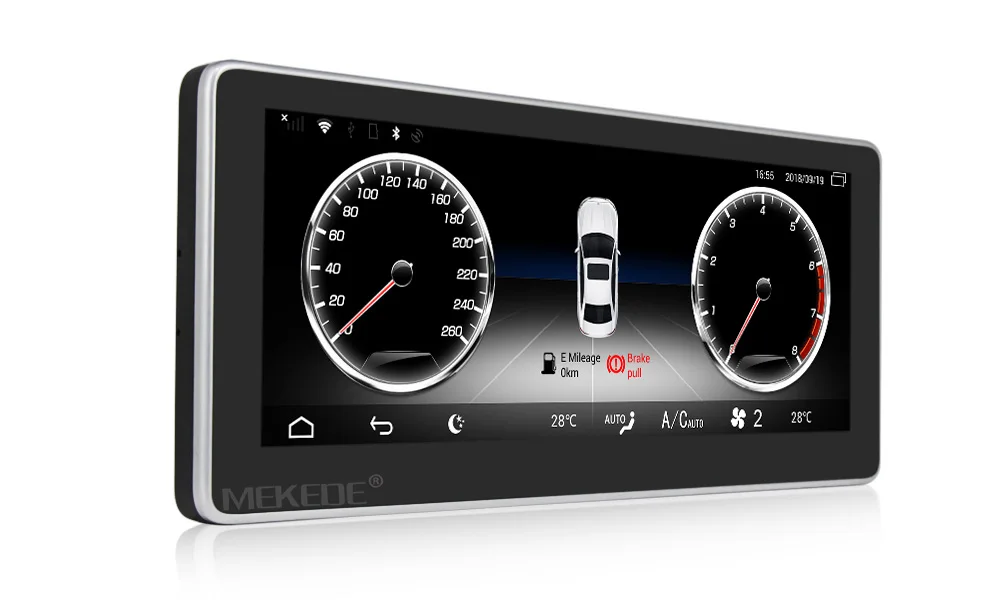 Mekede android 7 автомобильный dvd-плеер радио gps Navi для Benz C Class W204 2008 2009 2010 аудио стерео головное устройство с 3 ГБ+ 32 Гб 4G LTE