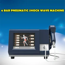 6 бар Shockwave Extracorporeal шок волна терапия пневматические Shockwave терапия для плеча лечение боли ED лечения машины