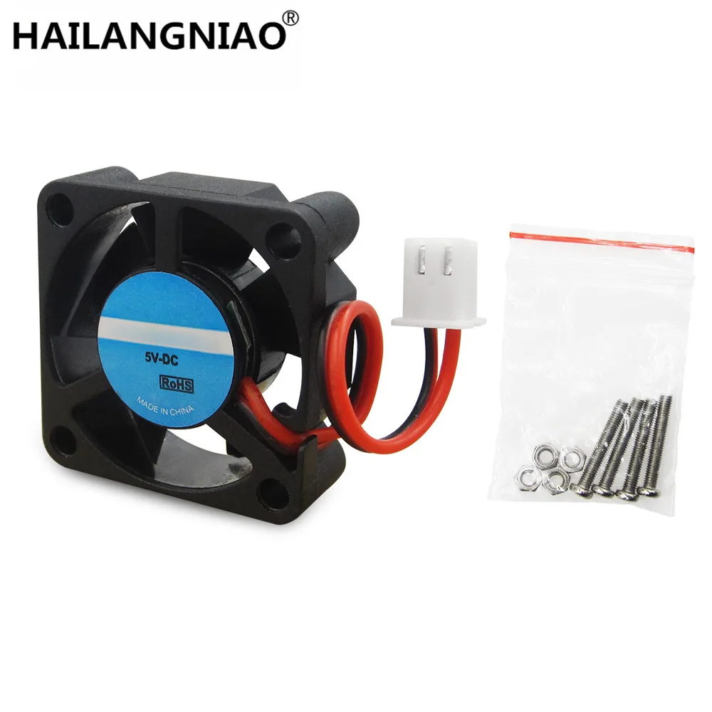 10 Pz Raspberry Pi Fan, Ventola Di Raffreddamento Attivo Per Acrilico Su Misura Caso 5 V Plug-In And Play/Supporto Raspberry Pi Modello B Plus B +