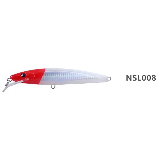 NOEBY150mm 39 г блесна рыболовная морская приманка троллинг тунца, твердая приманка с VMC крючками рыболовные снасти NBL9443 - Цвет: NSL008