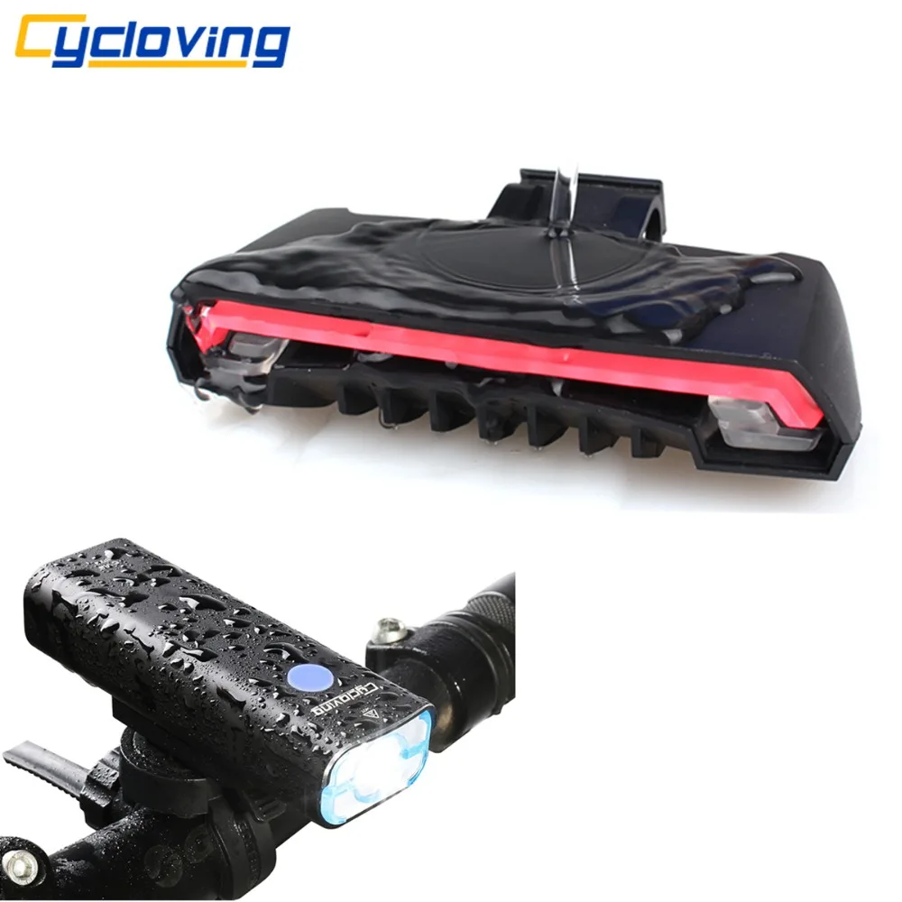 

Meilan X5 bicycle light Wireless remote waterproof rechargeable Tail light and Cycloving Bike light C168 Bike accessories