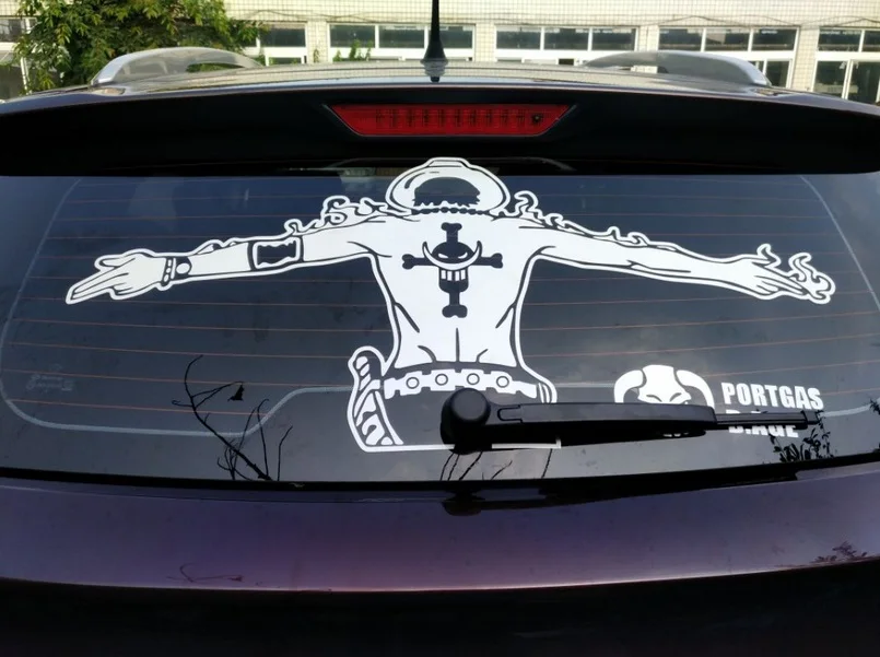 Customizable Window Wiper Decals Rear Windshield Car Styling Decor