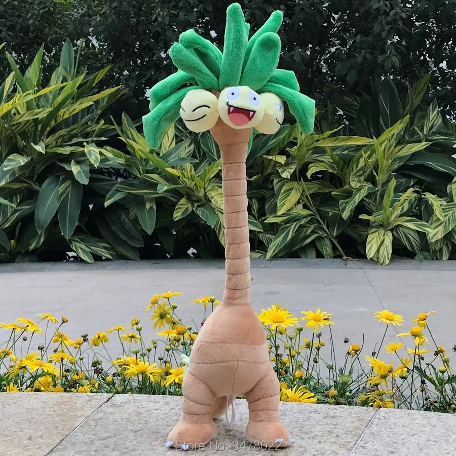 

Takara Tomy Pokemon Plush Toy Alola Exeggutor 14" Stuffed Animal Soft Cartoon Sun Moon Doll