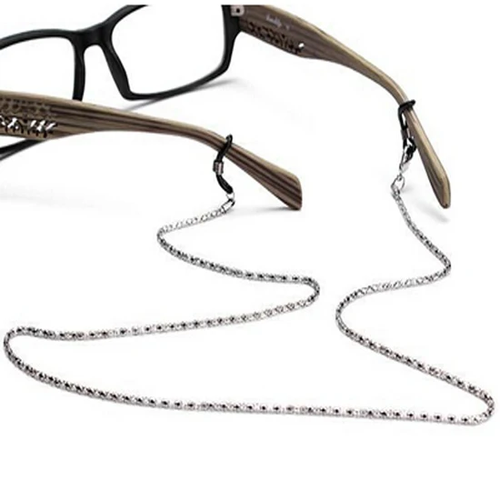 Модные популярные модные солнечные очки ремешок ожерелье металлические очки цепочка для очков шнур CC8572
