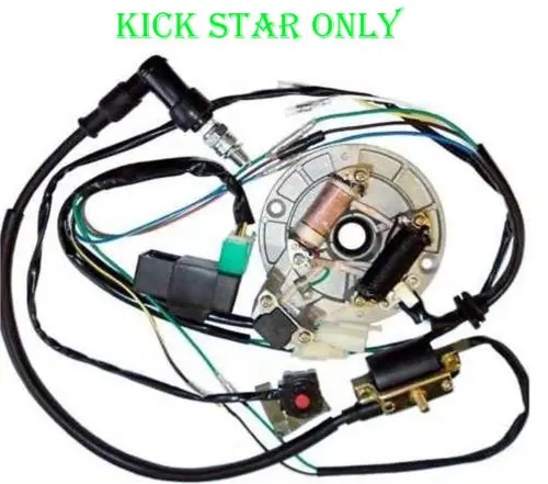 

ALL ELECTRICS 50 70 110 125CC 140 WIRE HARNESS CDI COIL STATOR MAGNETO