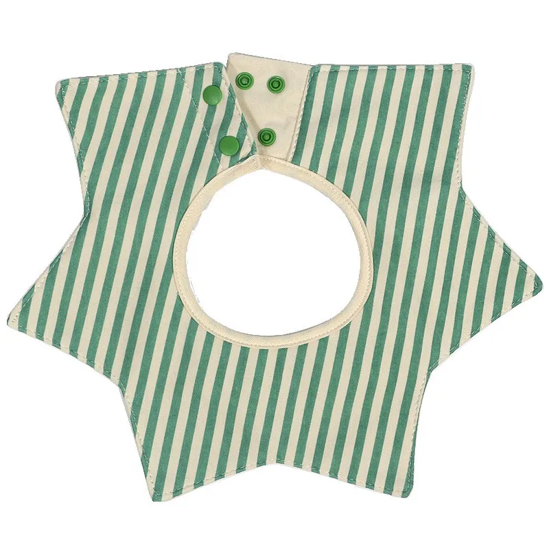 Baby Bibs Kids Baby Accessories Four-layer Waterproof 360 Degree Flower Baberos Baby Stuff Saliva Towel