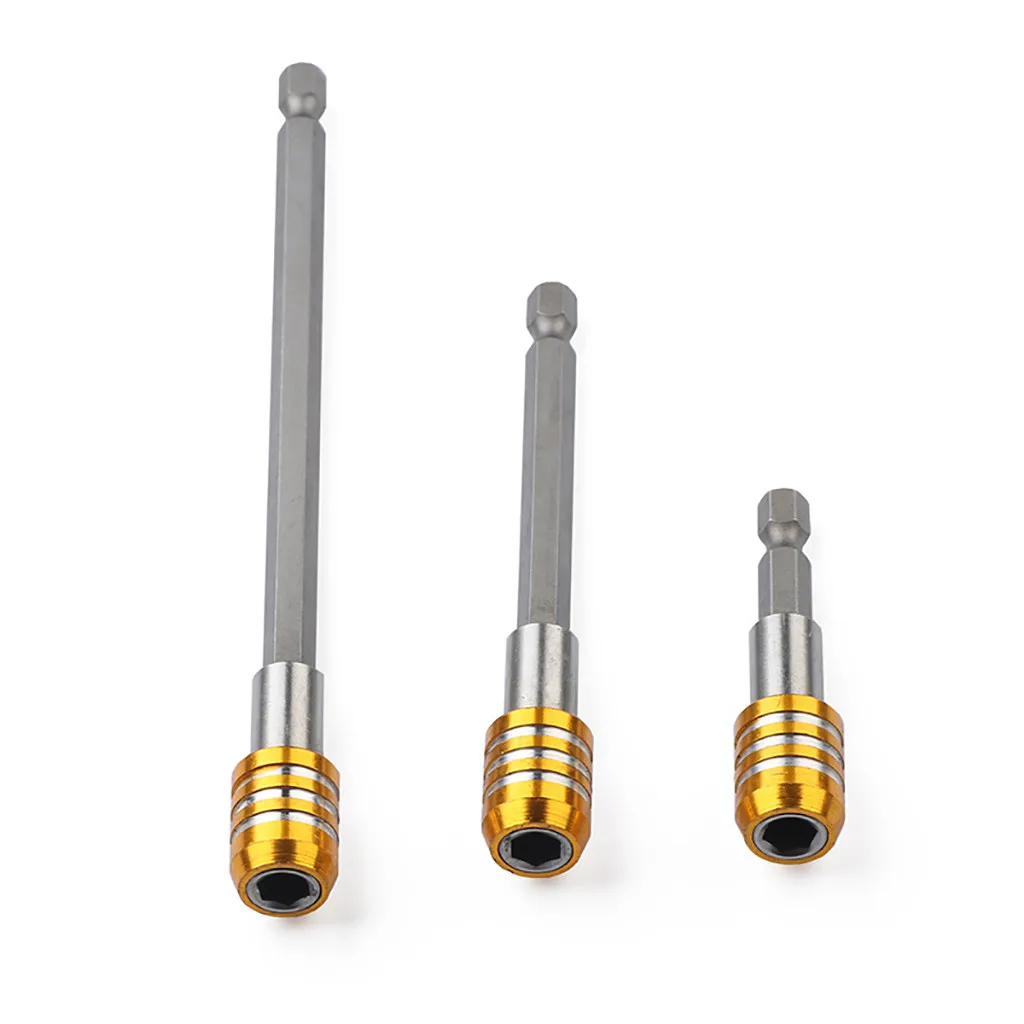 Cutter for Manicure Cutter Hex Shank Magnetic Screwdriver Quick Release Extension Holder Bit Set 3Pcs Magnet Tools Tools Cutter for Manicure Cutter Hex Shank Magnetic Screwdriver Quick Release Extension Holder Bit Set 3Pcs Magnet Tools Tools